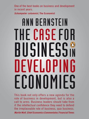cover image of The Case for Business in Developing Economies